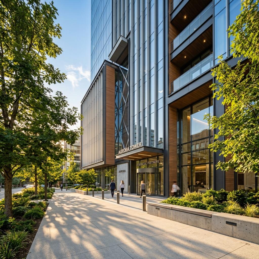 Modern Office facade